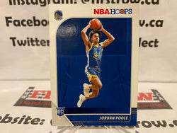 JORDAN POOLE 2019-20 Panini NBA Hoops Rookie Card RC Warriors Star 🔥📈