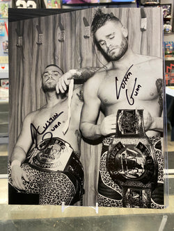 The Gunns - Austin & Colten signed 8x10 Wrestling Photo AEW