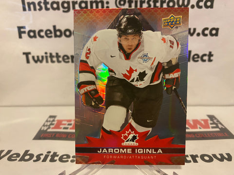 Jarome Iginla 2021-22 Upper Deck Tim Hortons Team Canada #96