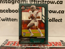 Justin Fields RC 2021 Chronicles Draft Picks Playbook Rookie Card#333 Ohio State