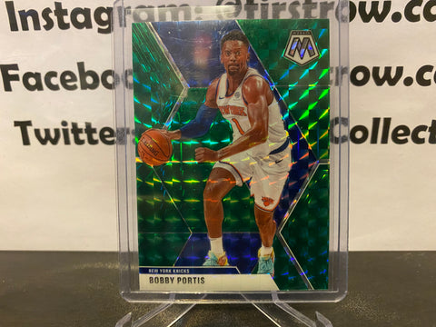 Bobby Portis 2019-20 GREEN MOSAIC PRIZM Card #111 New York Knicks NBA Sports