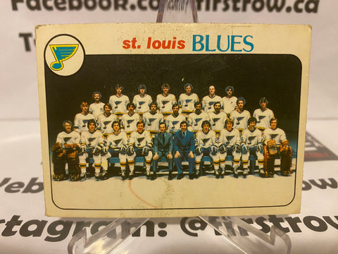 1978-79 O-Pee-Chee #205 Blues Team
