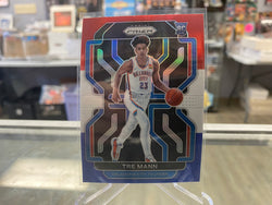 2021-22 Panini NBA Prizm Tre Mann Rookie Red White Blue Prizm #274 Okc Thunder