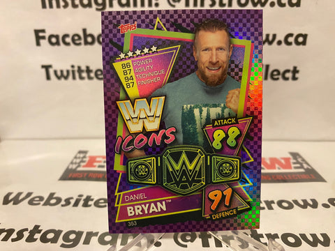 Daniel Bryan Icons Edition Slam Attax 2021