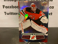 Mackenzie Blackwood 2021-22 Upper Deck Tim Hortons Hockey Card #114