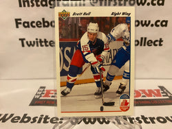 1991-92 Upper Deck BRETT HULL Canada Cup #33