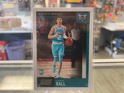 2020-21 Chronicles Score Basketball #604 LaMelo Ball Rookie RC Hornets