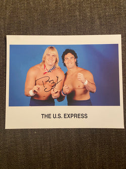 Barry Windham Autographed 8x10 Wrestling Photo - First Row Collectibles