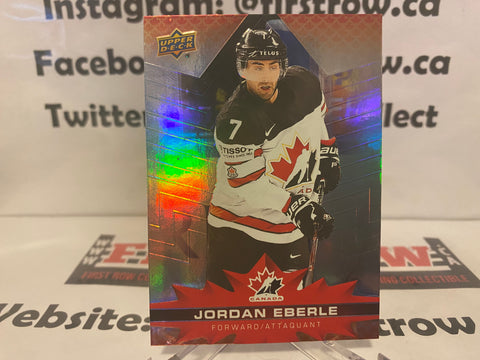 Jordan Eberle 2021-22 Upper Deck Tim Hortons Team Canada #38