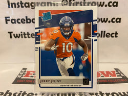 2020 Panini Donruss Jerry Jeudy Rated Rookie #307 NFL Football Card