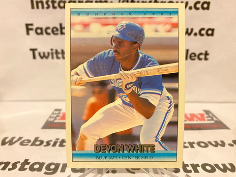 1992 Donruss Devon White #180