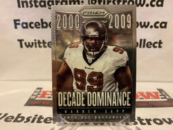 2013 Panini Prizm Decade Dominance Warren Sapp #25