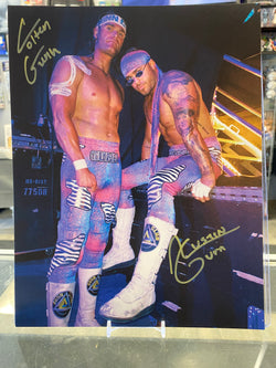 The Gunns - Austin & Colten signed 8x10 Wrestling Photo AEW