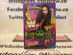 2021 Topps WWE Slam Attax WWE Icons Seth Rollins #356