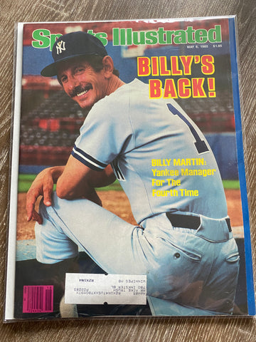 Sports Illustrated May 6, 1985 "Billy's Back!" Billy Martin