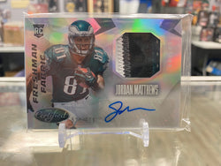 2014 CERTIFIED ROOKIE AUTO 4 COLOR PATCH JORDAN MATTHEWS PHILI EAGLES /699