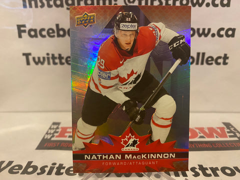 Nathan MacKinnon 2021-22 Upper Deck Tim Hortons Team Canada #31