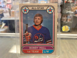 1975-76 OPC WHA #65 BOBBY HULL WINNIPEG JETS ALL STAR