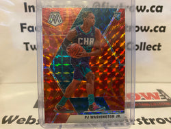 2019-20 Panini Mosaic Orange Reactive #213 PJ Washington Jr. RC ROOKIE CARD