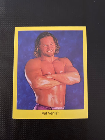 Val Venis WWF WWE 1998 Cardinal Wrestling Card