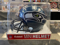 Warren Moon signed Seattle Seahawks NFL Mini Helmet