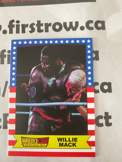 Willie Mack 2019 WrestleCade Weekend Card - First Row Collectibles