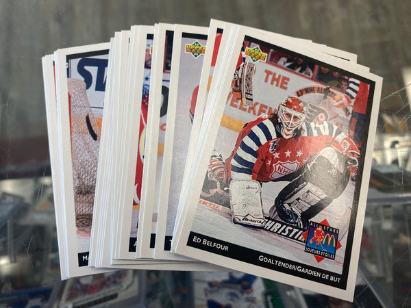 1992-93 Upper Deck NHL McDonalds All Stars Fantasy 27 Hockey Card