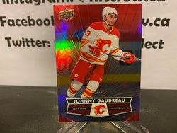 Johnny Gaudreau 2021-22 Upper Deck Tim Hortons Hockey Card #95