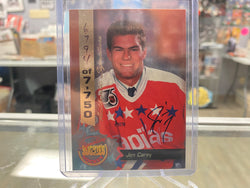 1994 #44 JIM CAREY AUTOGRAPH RC Signed Auto Certified Signature Rookies CAPITALS