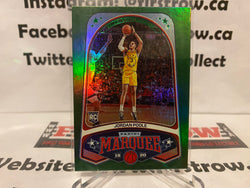 JORDAN POOLE 2019 20 Panini Chronicles MARQUEE GREEN HOLO FOIL RC WARRIORS #264