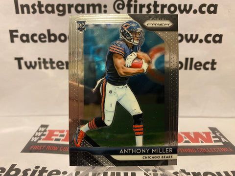 Anthony Miller 2018 Panini Prizm Rookie Card #220 Chicago Bears RC