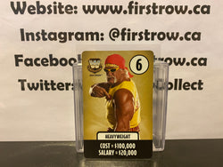 Hulk Hogan 2007 Specialty Board Games WWE 3rd Edition Board Game Card