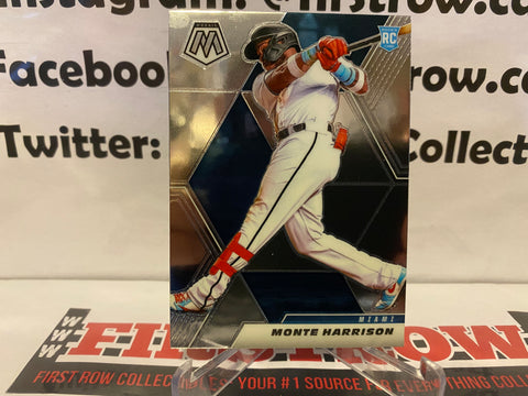 MONTE HARRISON RC 2021 Panini Mosaic #260 ROOKIE Marlins