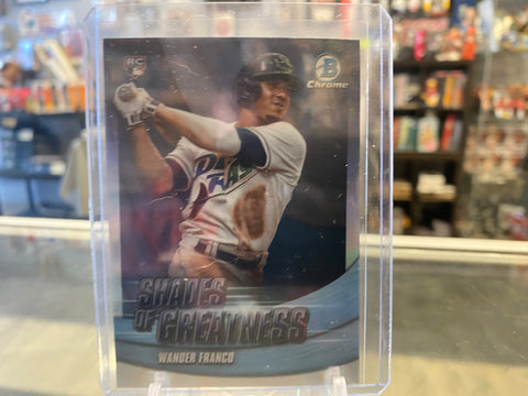 2022 Bowman Chrome Shades of Greatness #SG-1 Wander Franco RC