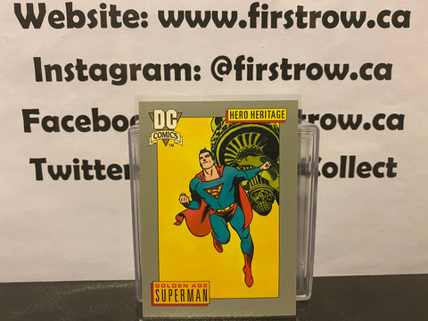 Superman 1991 Impel DC Cosmic Cards Inaugural Edition #16