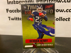 Derrick Henry 2021 Panini Prestige Football Time Stamped Titans TS-DH
