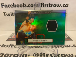 2010 Topps Platinum WWE Relics Green /399 Tyson Kidd #91