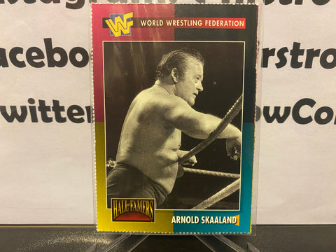 Arnold Skaaland 1995 WWF Card RARE