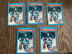 Randy Carlyle 1979-80 O-Pee-Chee 5 Card Lot