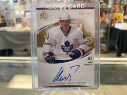 2007-08 SP Authentic #247 Jiri TLUSTY Future Watch  RC -  Toronto Maple Leafs