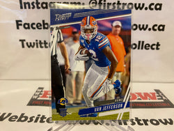 2020 Panini Prestige Football Base Set Rookie Card #296 Van Jefferson RC Rams