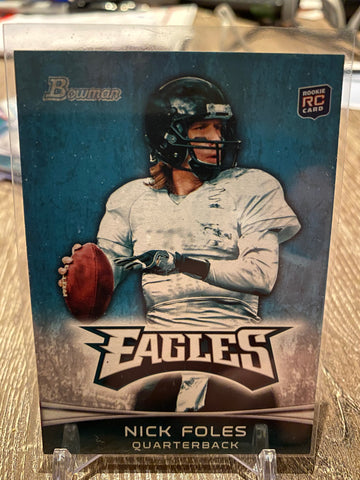 Nick Foles 2012 Bowman #171 Philadelphia Eagles Rookie Card