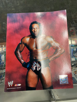 Booker T signed WWE 8x10 Wrestling Photo