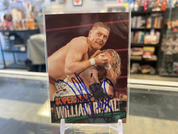 William Regal signed WWE Wrestling Card