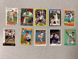 Roger Clemens 10 Baseball Card Lot
