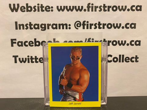 Jeff Jarrett WWF WWE 1998 Cardinal Wrestling Card