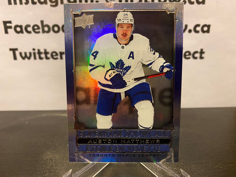 Auston Matthews 2021-22 Upper Deck Tim Hortons Superstar Showcase SS-11