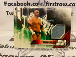 2016 Topps WWE Then Now Forever Royal Rumble Mat Relic /399 Triple H #TRIP