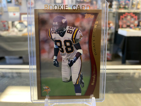 1998 Topps Draft Picks Randy Moss Rookie RC #352 Vikings