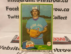 1981 O-Pee-Chee #19 Jim Clancy Blue Jays